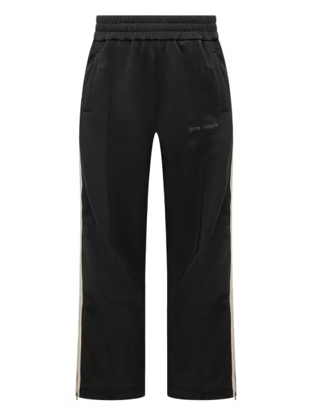 Pantaloni Palm Angels cu dungi negru