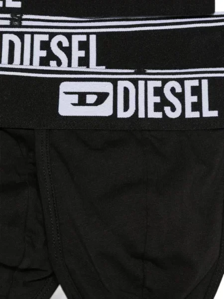 Chiloți multipac Diesel cu autograf negru