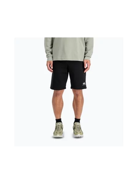 Шорти Alpha Industries Basic Small Logo II чорні