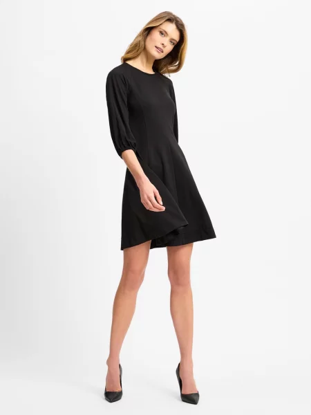 Weekend Max Mara Sukienka Trine Kobiety jednolity L czarny