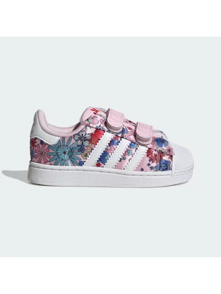 BOTY ADIDAS LIBERTY LONDON SUPERSTAR II COMFORT CLOSURE bílé