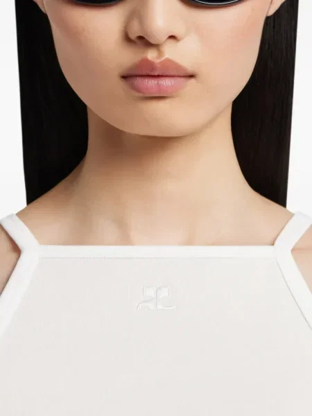 Топ Courreges бяло