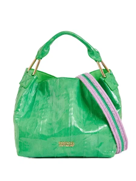 Geantă Essentiel Antwerp cu autograf verde