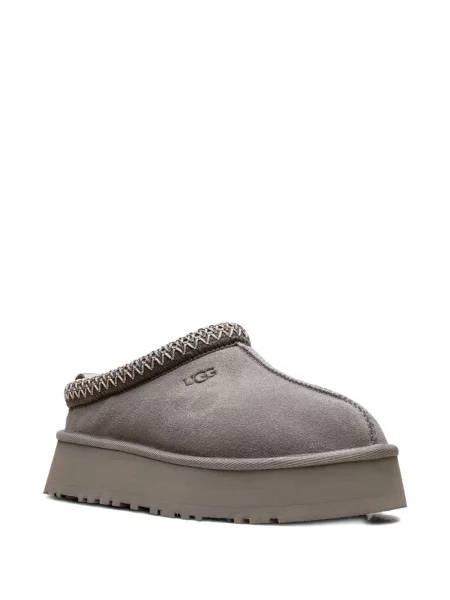 Papuci tip mules Ugg fără toc gri