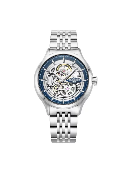 Roamer Analogové hodinky Watch Competence Skeleton IV' modrá