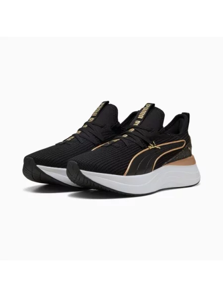 Puma Снікерcи Softride Sabrina Polished Chrome Wns 01 чорний