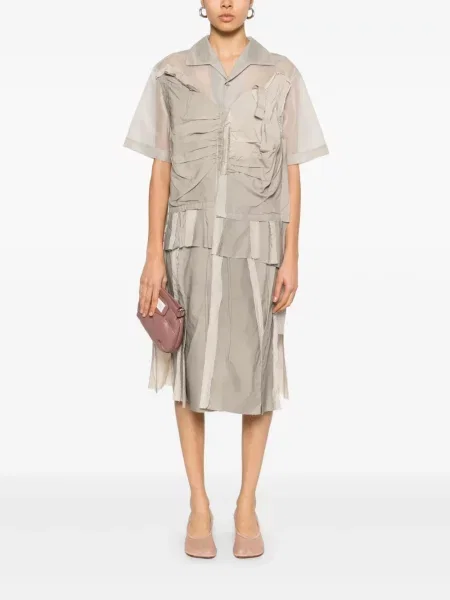 Rochie midi Maison Margiela până la genunchi de costum