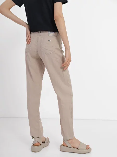 Emporio Armani Джинси мом бежевий