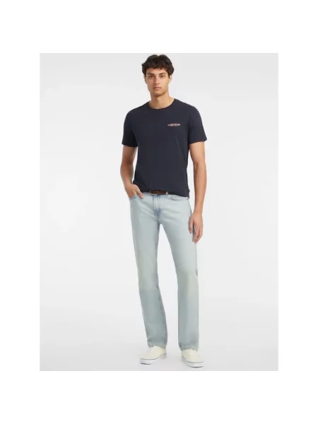 Guess Koszulki Mężczyzna T-shirty i Pola Kolekcja niebieski