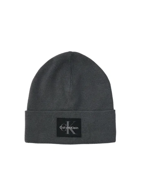 Calvin Klein Căciulă gri metalic negru