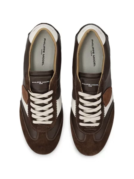 Sneakerși Philippe Model Paris din piele maro