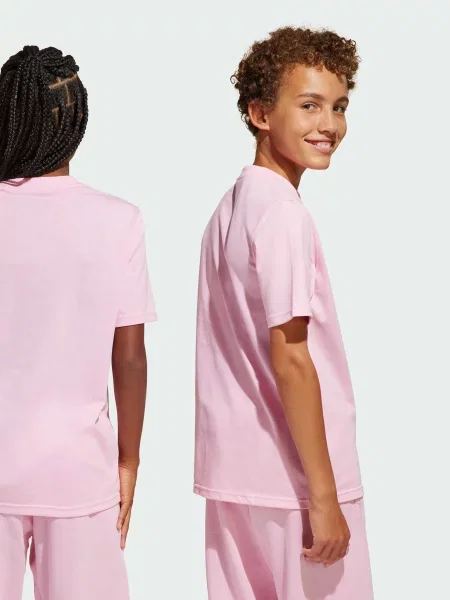Детская футболка Adidas розовая