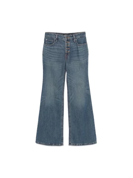Jeansy dzwony Ralph Lauren retro dzwony niebieskie