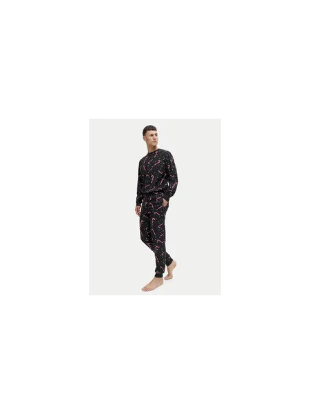 Jack & Jones Pidžama Tristan crna
