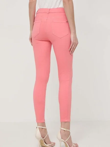 Morgan Farmer Koral Skinny Fit rózsaszín
