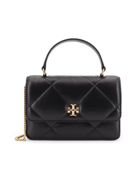 Portfel Tory Burch skórzany czarny