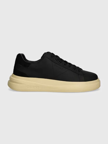 Sneakersy Guess skórzane czarne