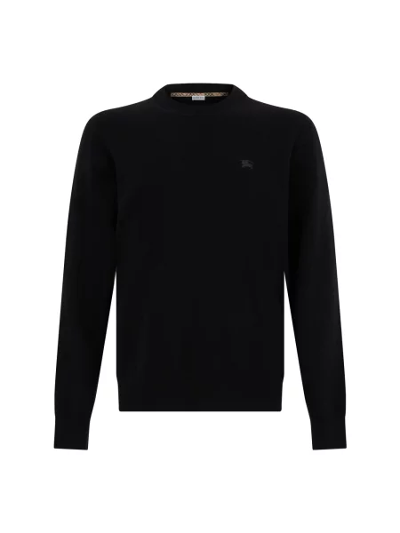 Sweter Burberry czarny