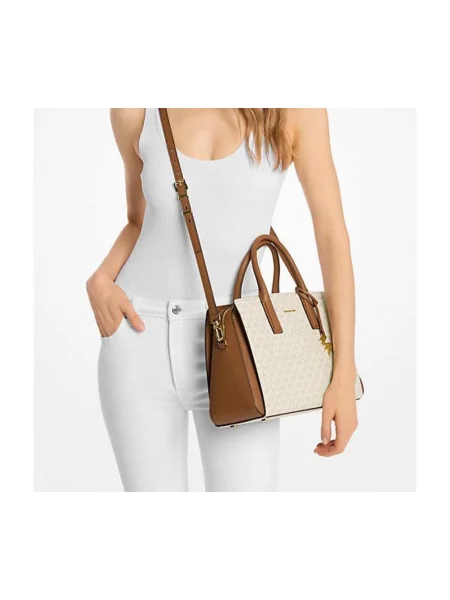 Geantă Michael Michael Kors bej