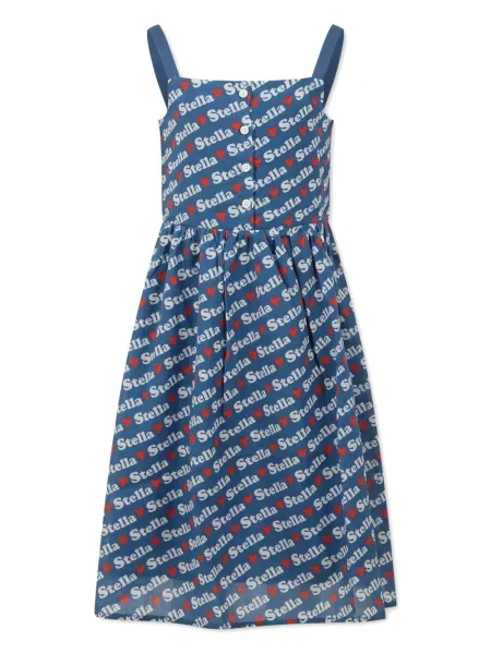 Sukienka dziecięca Stella Mccartney niebieska