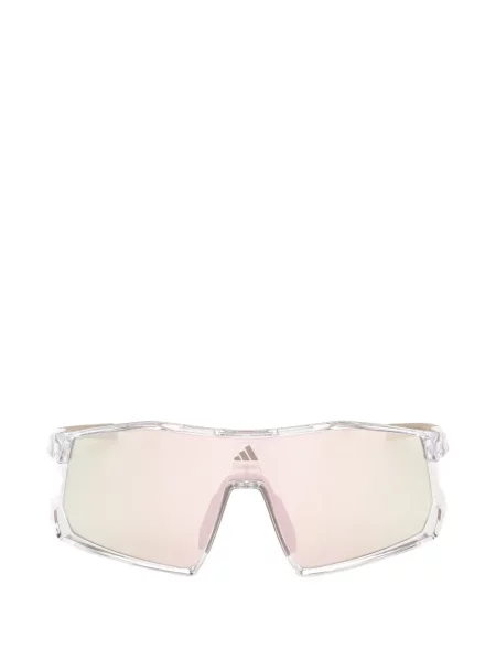 Ochelari de soare Adidas cu imprimeu geometric gri