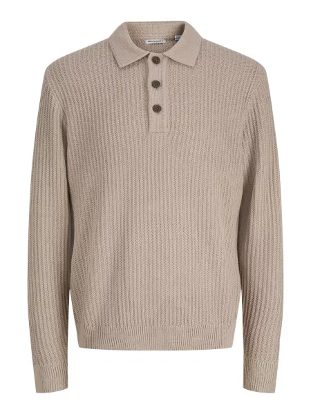 JACK & JONES Svetr JJSAGE režná