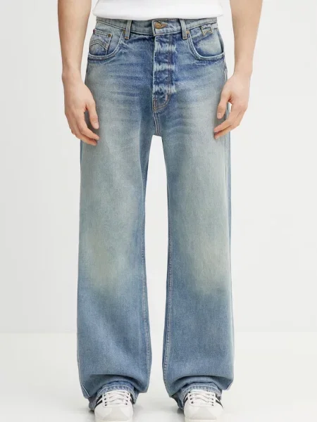 RHUDE Relaxed Traxedo blugi relaxed fit bărbătești