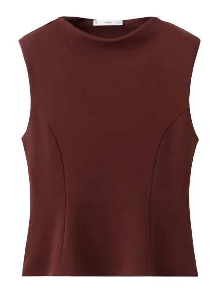 MANGO Top CUQUI' bordo