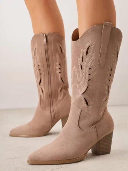 Botine Falenatea închis bej
