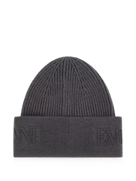 Căciulă Emporio Armani tricotate gri