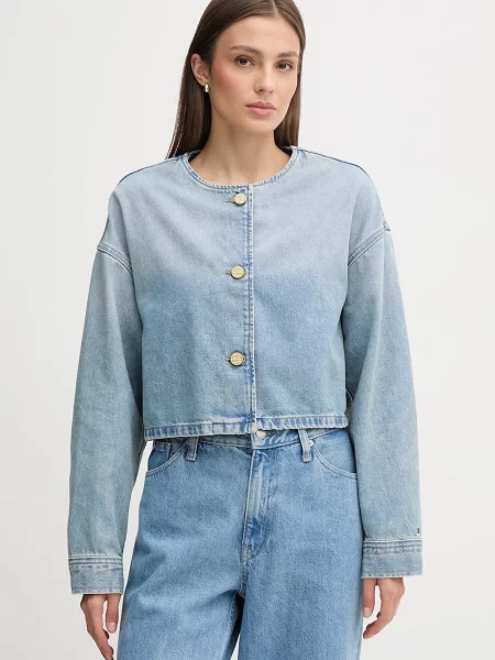 Дънково яке Tommy Hilfiger преходен модел синьо