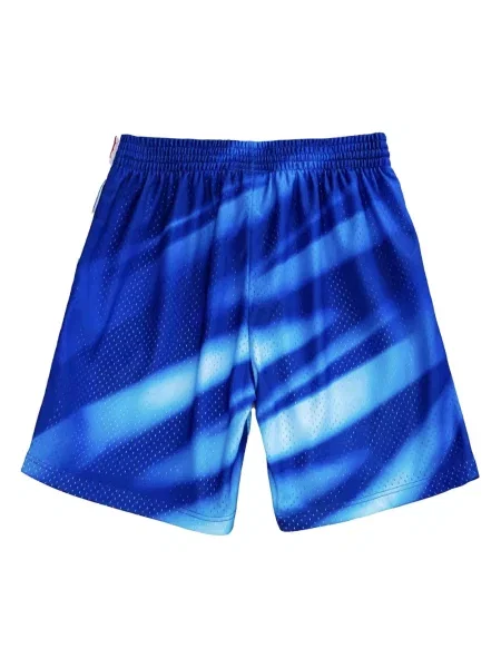 Pantaloni scurți Mitchell & Ness din jerseu albastru