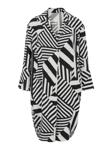 Heine Rochie negru alb