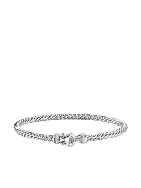 Brăţară David Yurman argintiu