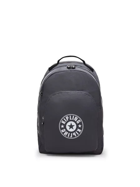 KIPLING Rucsac Curtis gri închis alb