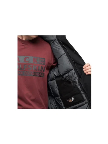 Geacă Jack Wolfskin negru