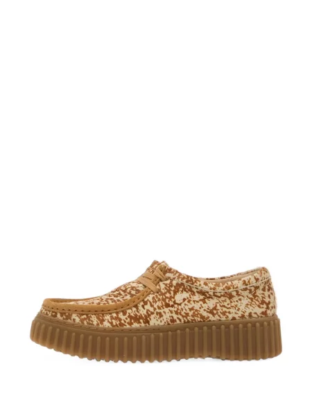 Pantofi Clarks cu imagine maro