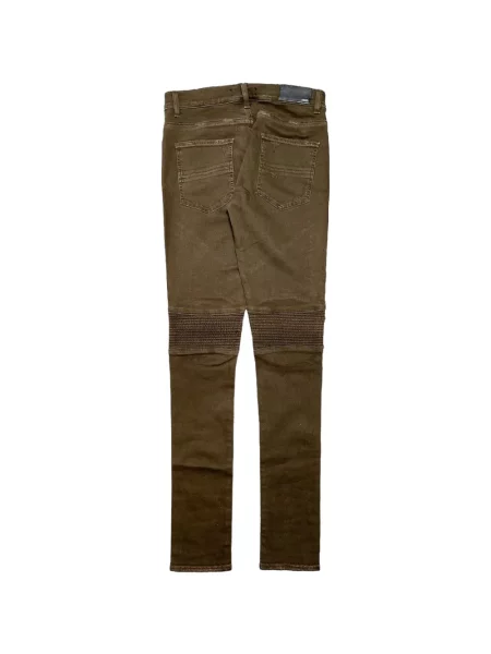 Blugi Amiri din piele verde