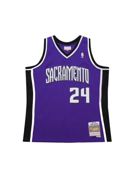 Koszulka sportowa Mitchell & Ness fioletowa