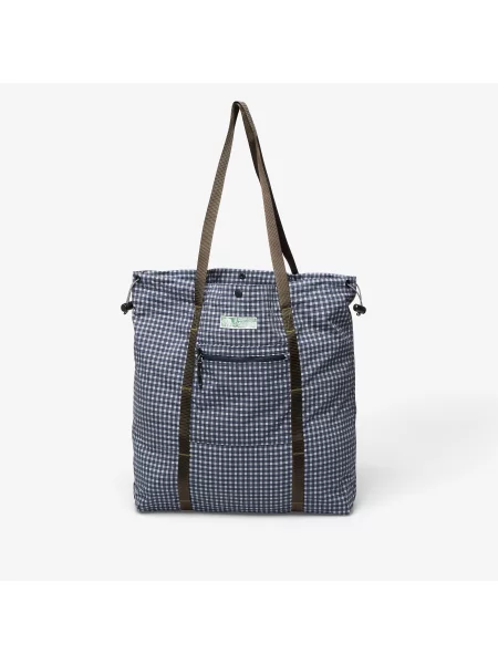 Taška Gramicci Utility Tote Bag Navy Check Universal námořnictvo