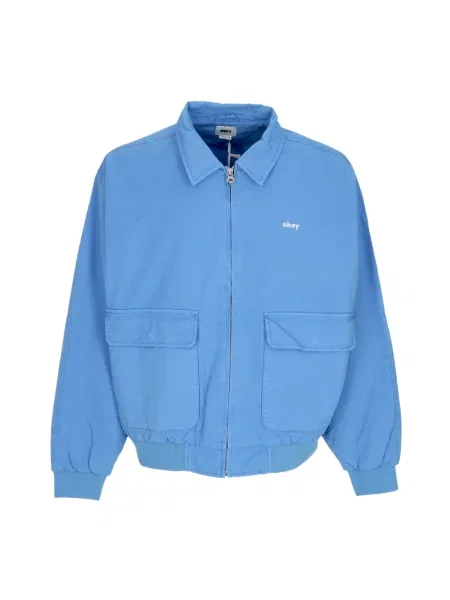 Kurtka bomber Obey niebieski