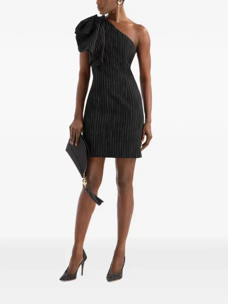 Rochie mini Genny cu funde negru