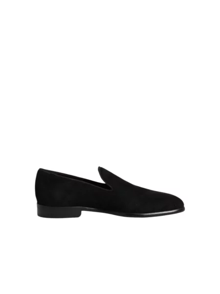 Półbuty Dolce And Gabbana zamszowe czarne