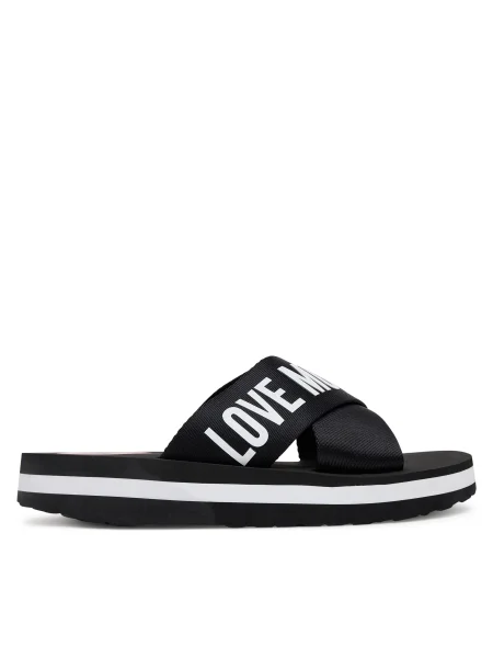 Papuci Love Moschino negru