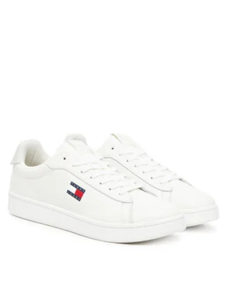Tommy Jeans Sneakersy Archive Écru béžové