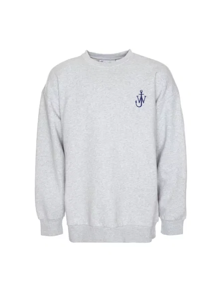 Bluza Jw Anderson z logo szara