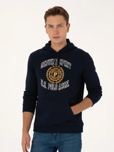 Худи U.s. Polo синее