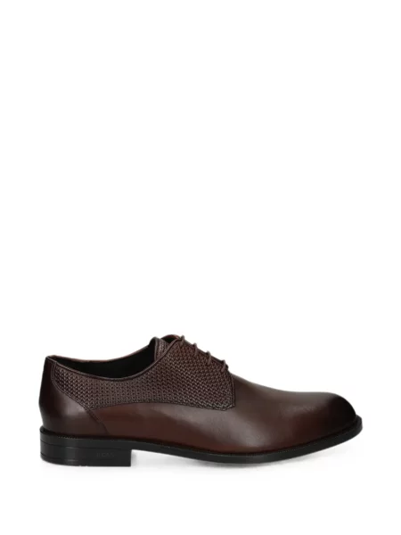 Pantofi Boss din piele maro