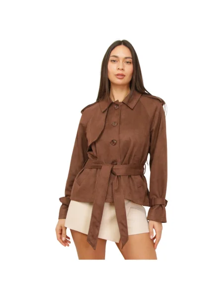 Geacă La Modeuse maro