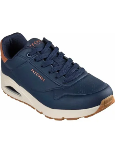 Sneakersy Skechers niebieskie